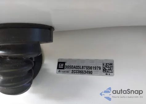 2007 Buick Rendezvous Cxl из США, поврежденный, VIN 3G5DA03L87S561979